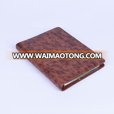 High quality A5 various colors PU leather softcover notebook